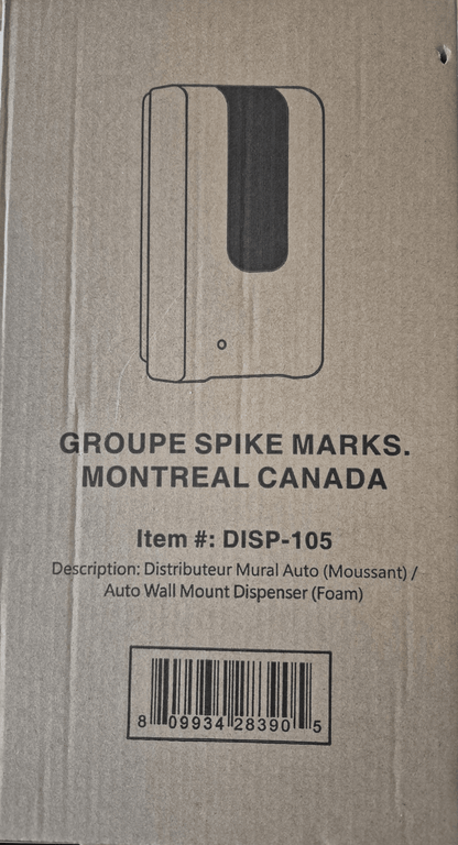 Distributeur mural automatique à mousse Spike Marks DISP-105